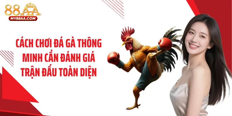 Cách chơi đá gà thông minh cần đánh giá trận đấu toàn diện